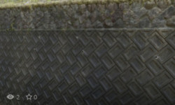 河川のブロック積壁の3Dモデル