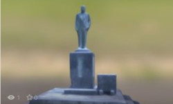 佐々木長次郎君寿像