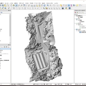 DEMサンプル(陰影図)